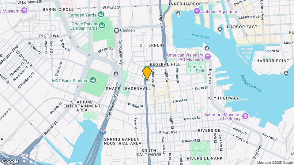 931 S Hanover St Map and Location Details