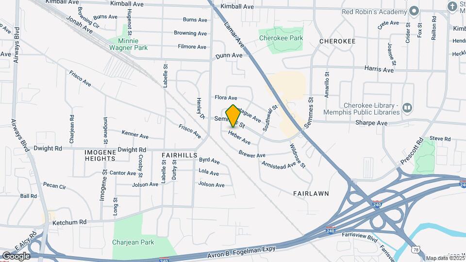 2828 Heber Ave Map and Location Details