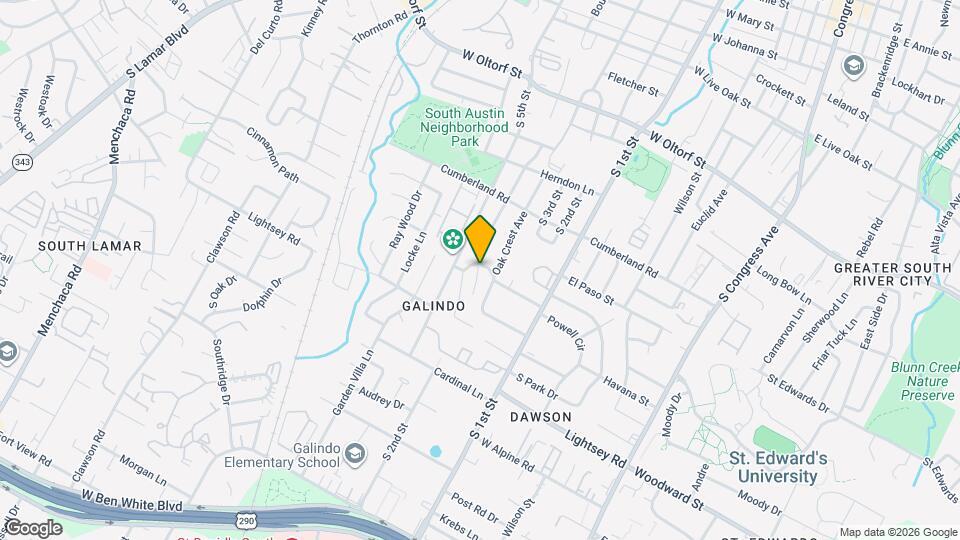 805 Terrell Hill Dr Map and Location Details