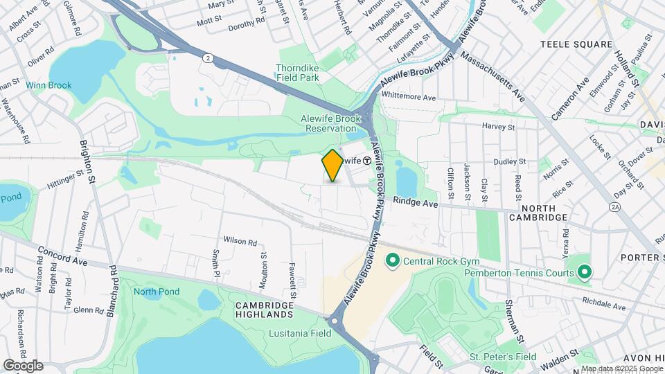 80 Cambridgepark Dr Mapa y Detalles de la Ubicación