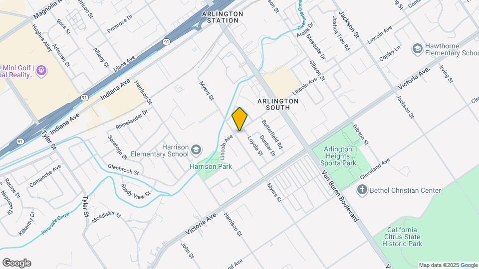 2895 Myers St Map and Location Details