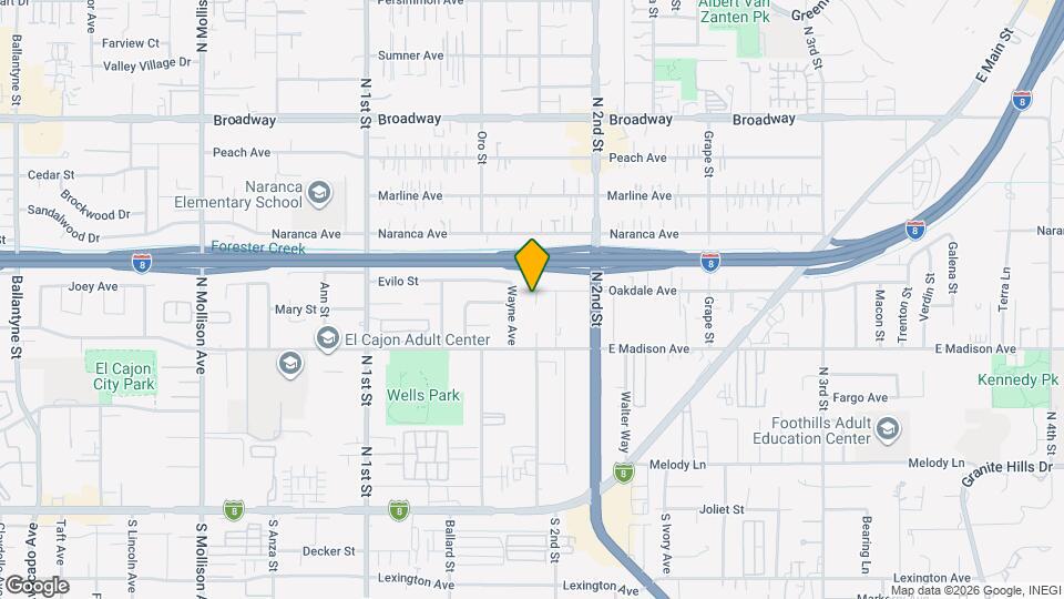540 Oakdale Ln Map and Location Details