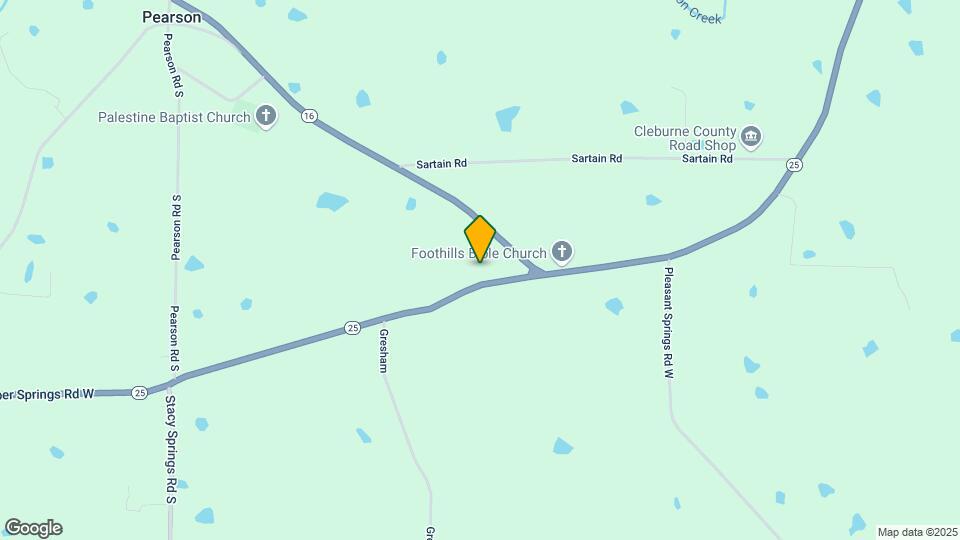 2374 Heber Springs Rd W Map and Location Details