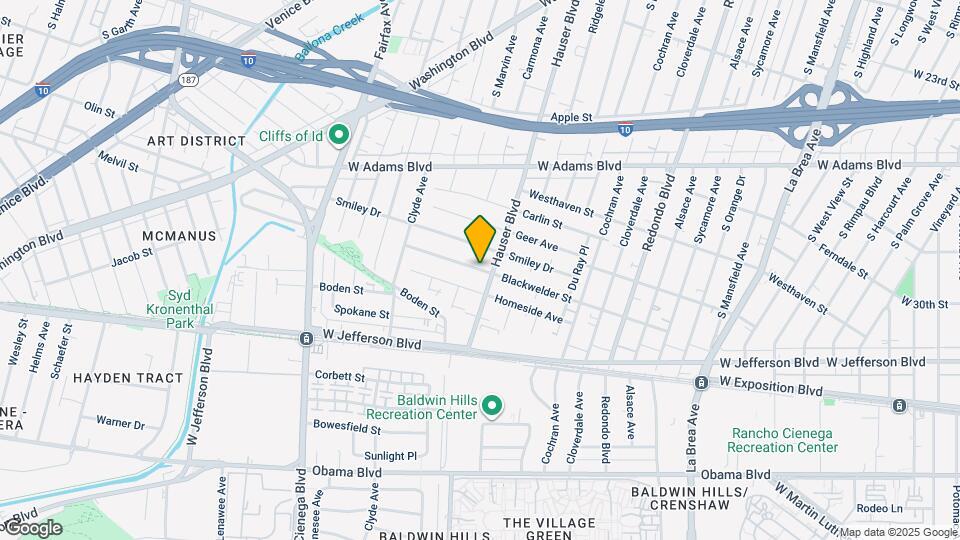 5512-5514 Blackwelder St Map and Location Details