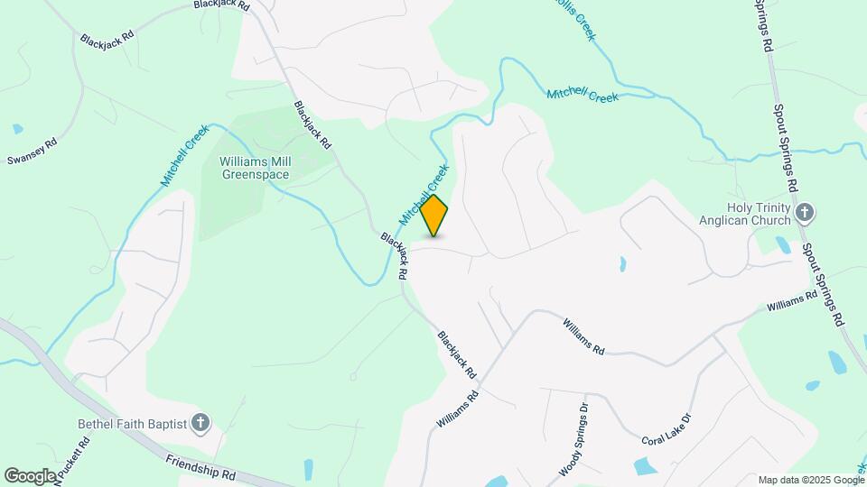 6317 Mitchell Creek Dr Map and Location Details