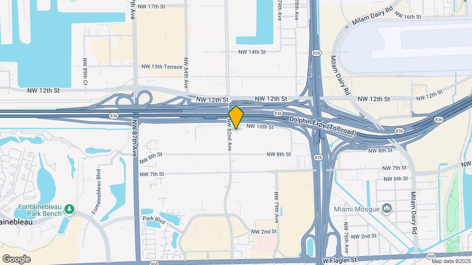 925 NW 82nd Ave Map and Location Details