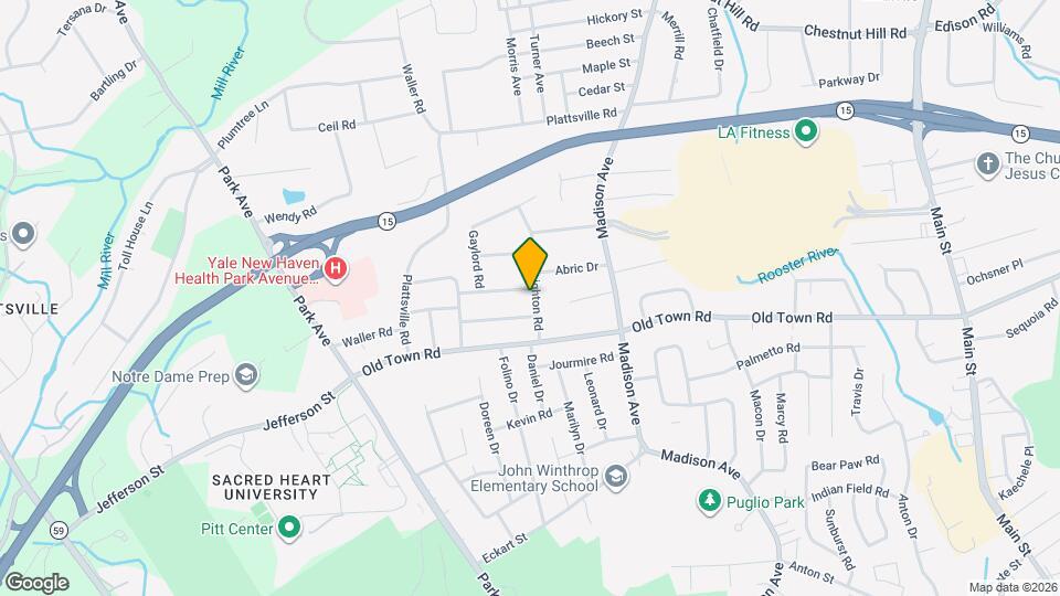 95 Leighton Rd Map and Location Details