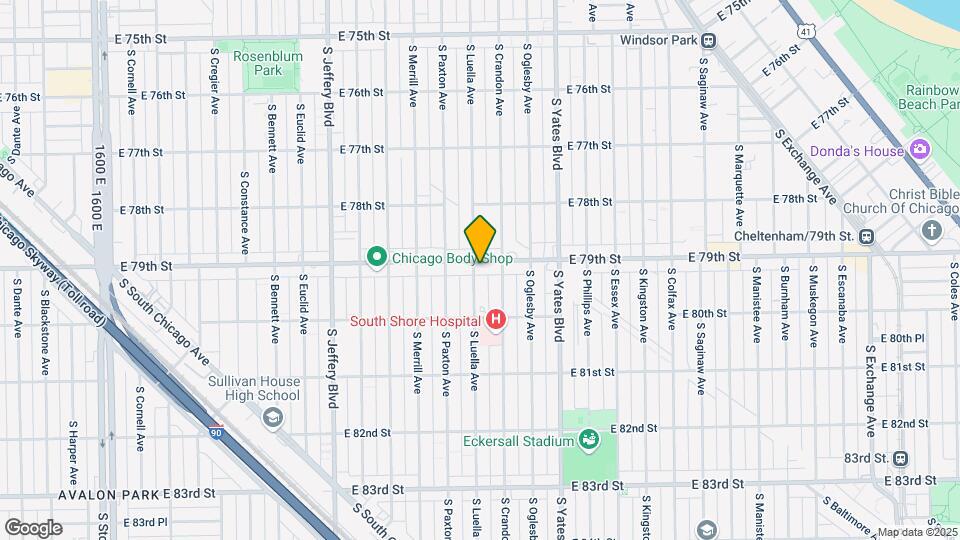 7903 S Luella Ave Mapa y Detalles de la Ubicación