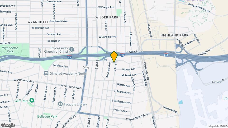 4508 S 1st St Map and Location Details
