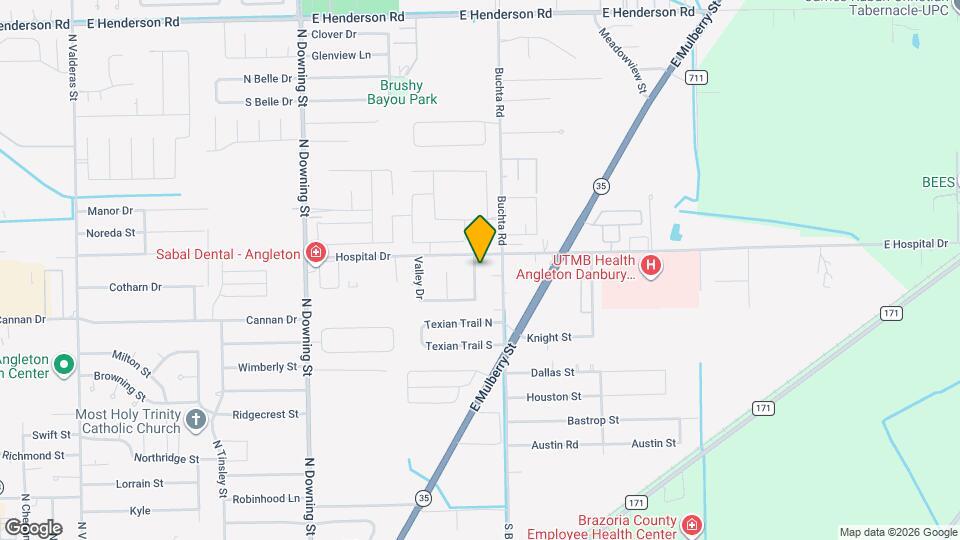 1325 Northbrook Dr Map and Location Details