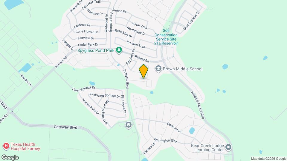 3126 Channing Dr Map and Location Details