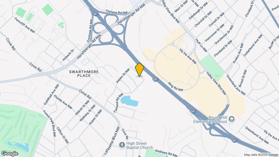 2712 Brooklyn Dr NW Map and Location Details