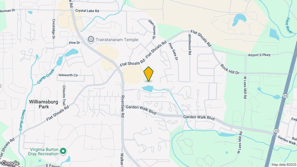 5715 Hidden Brook Cir Map and Location Details