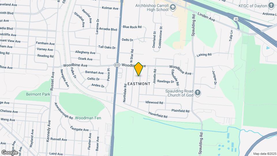 1587 Garwood Dr Map and Location Details