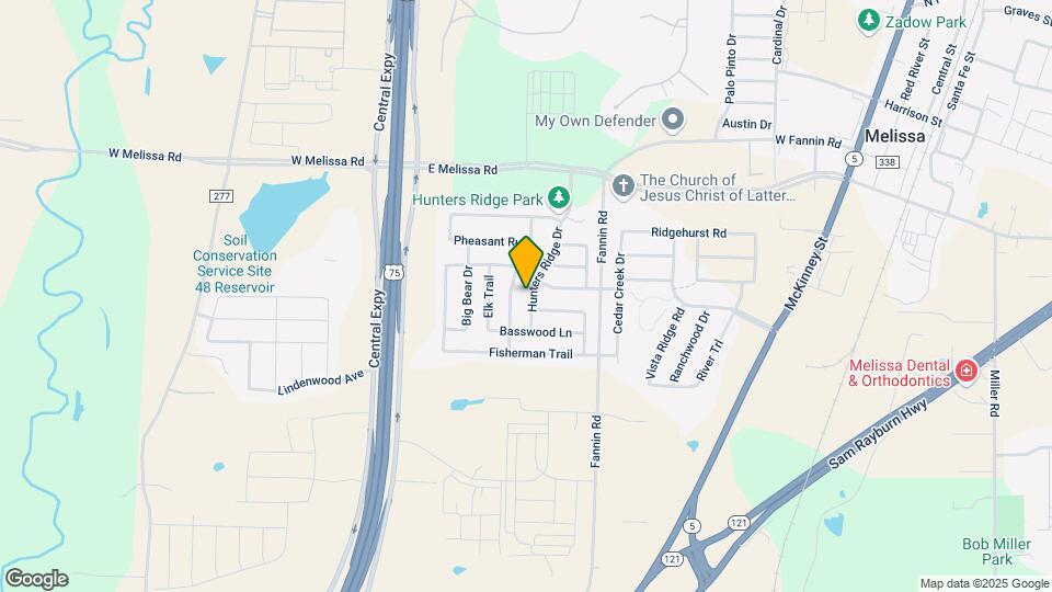 493 Hunters Ridge Dr Map and Location Details