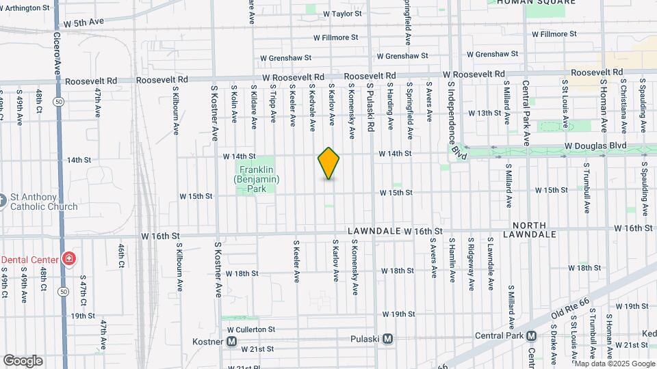 1446 S Karlov Ave Map and Location Details