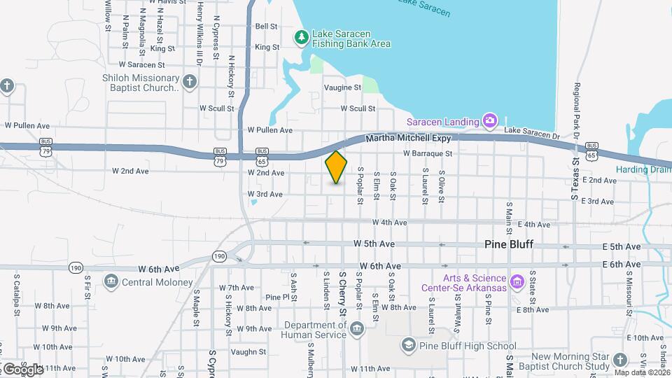 1109 W 3rd Ave, Unit Apt A Mapa y Detalles de la Ubicación