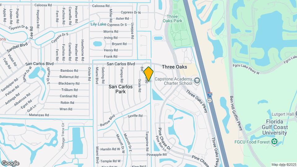 18553 Bartow Blvd Map and Location Details