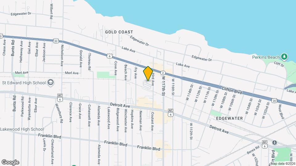 1307 Idlewood Ave Map and Location Details