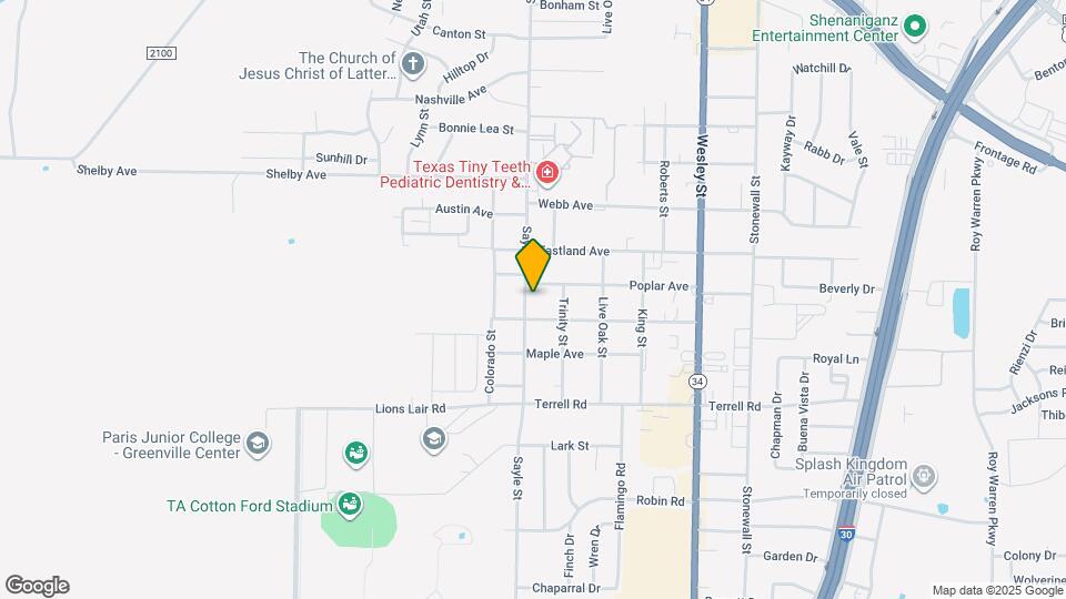 6003 Sayle St Map and Location Details