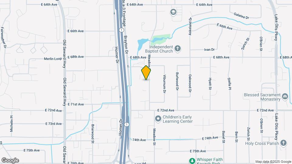 6942 Meadow St Map and Location Details