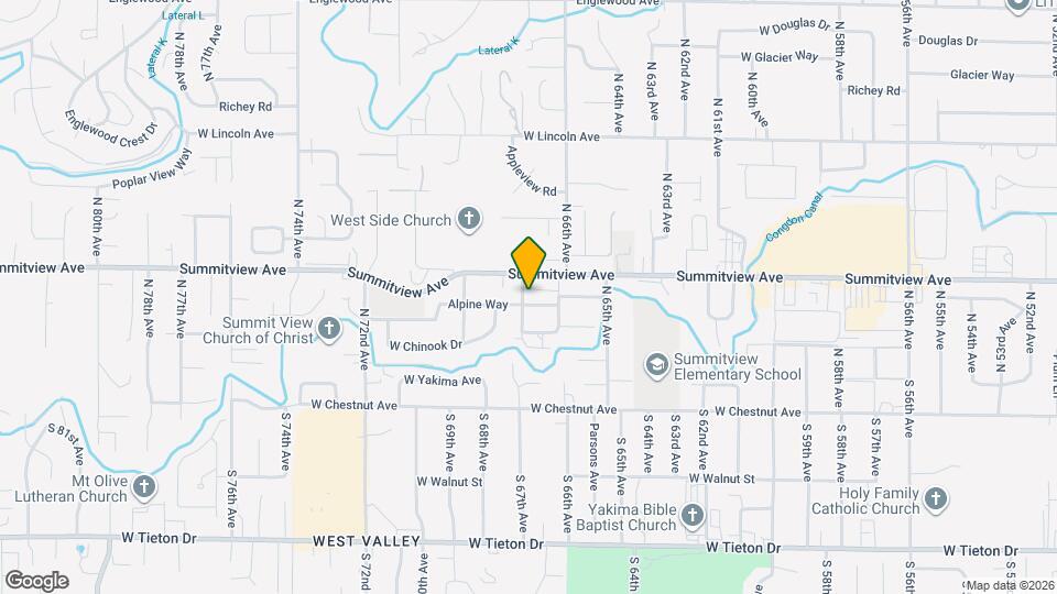 6613 Alpine Way Map and Location Details