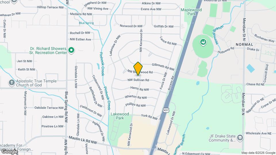 4201 NW Kenwood Dr Mapa y Detalles de la Ubicación