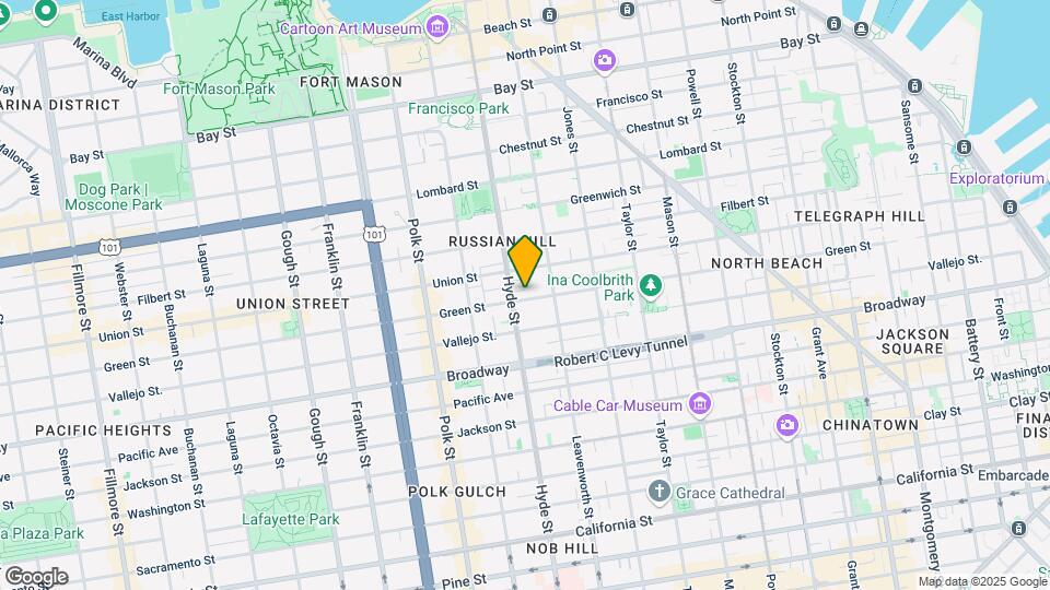 1164 Green St Mapa y Detalles de la Ubicación
