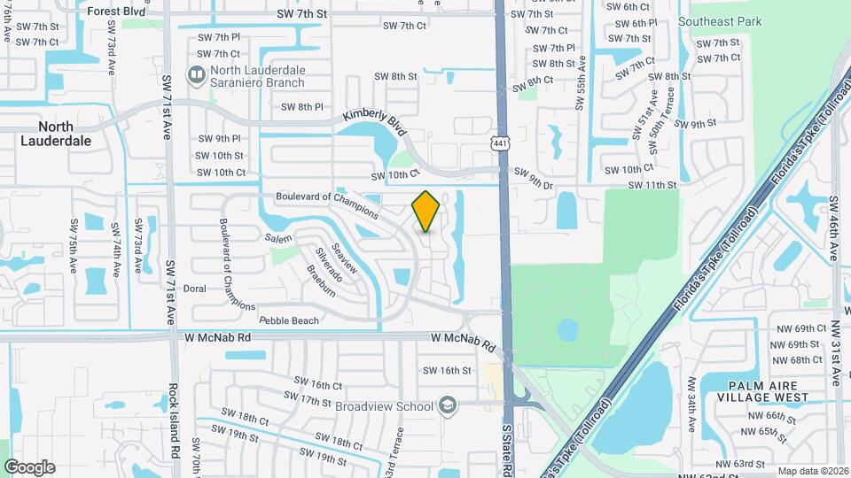 739 Holly St Map and Location Details