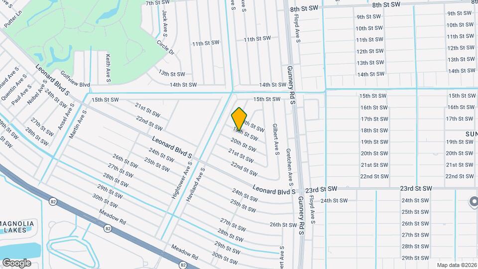 4529 19th St SW Map and Location Details