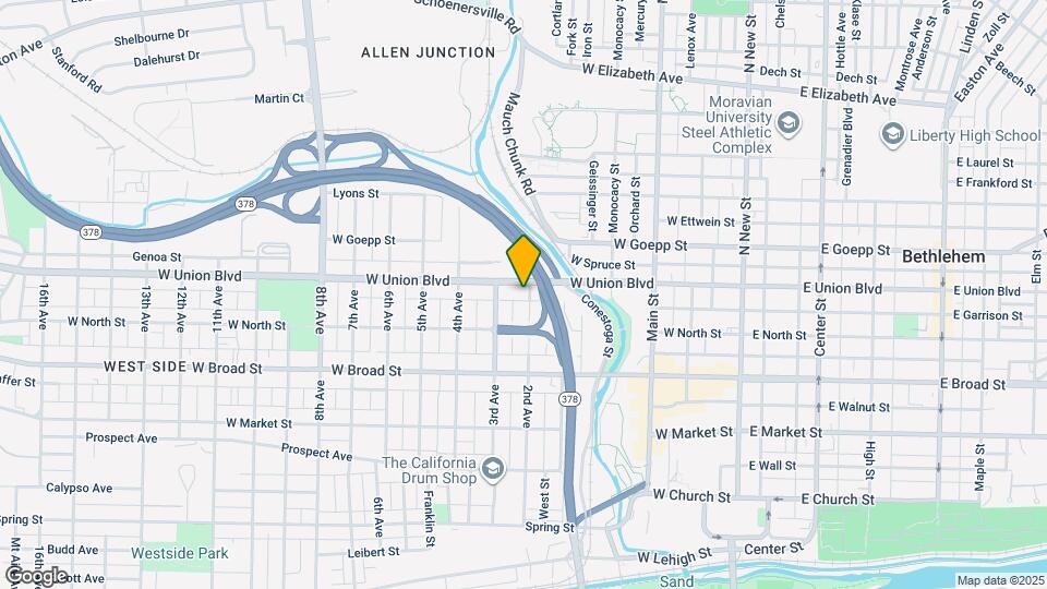 735 2nd Ave Map and Location Details