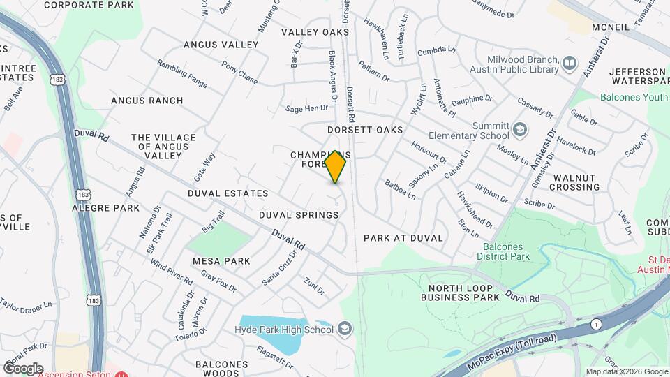 4513 Whispering Valley Dr Map and Location Details