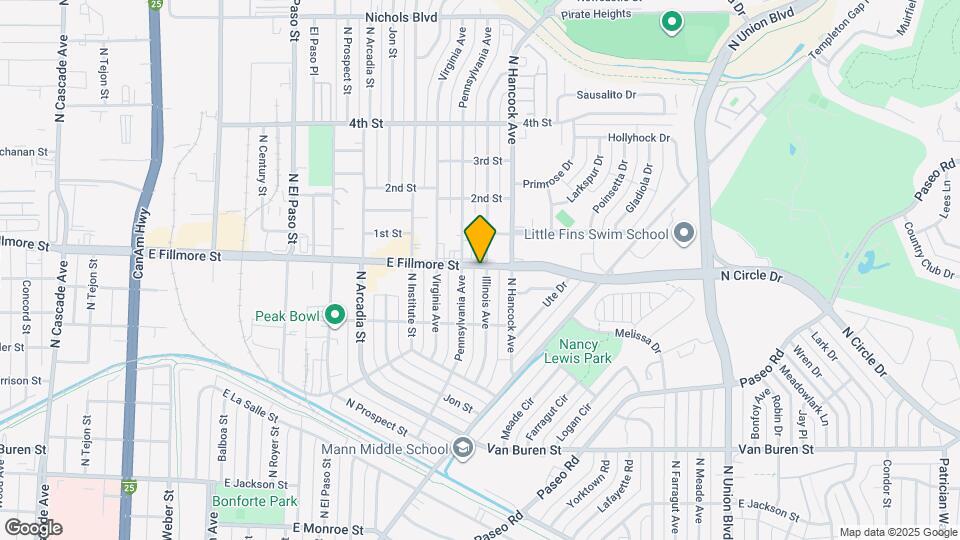 2940 Illinois Ave Mapa y Detalles de la Ubicación