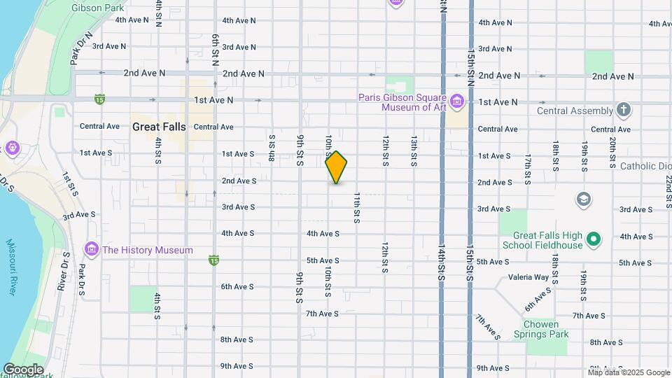 1004 2nd Ave S Map and Location Details