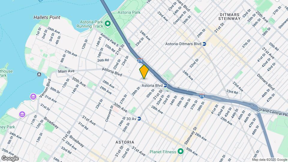 2715 Astoria Blvd Mapa y Detalles de la Ubicación