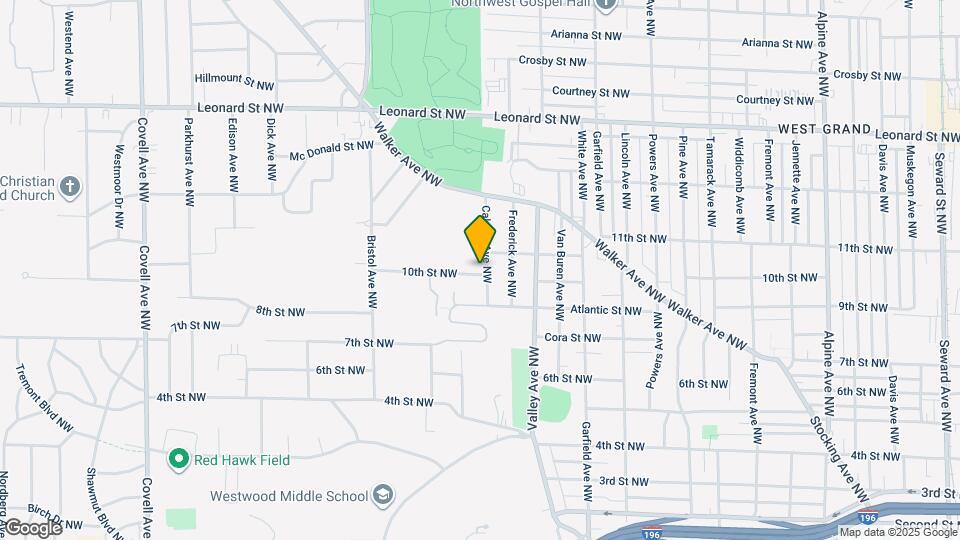 935 Calvary Ave NW Map and Location Details