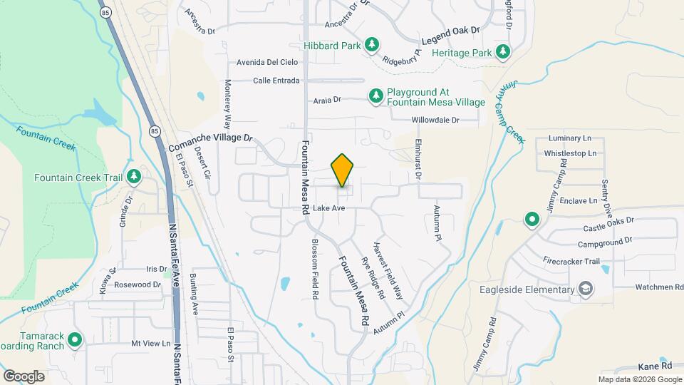 9429 Fence Post Ct Map and Location Details