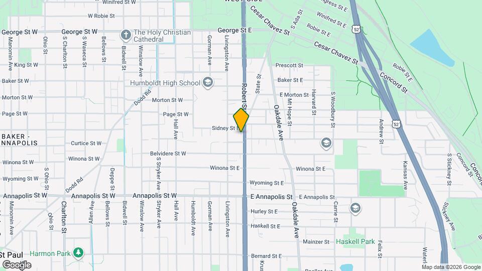 753 S Robert St, Unit 753 Map and Location Details