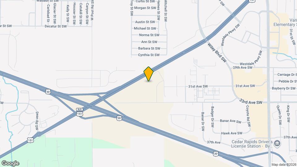 3115 Chickadee St SW Map and Location Details