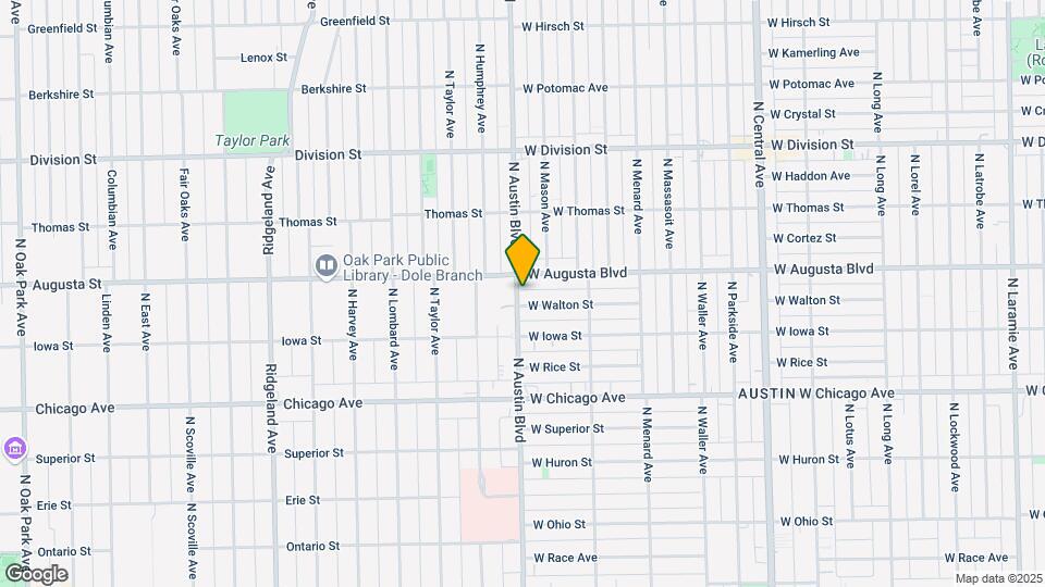 5966 W Walton St Mapa y Detalles de la Ubicación