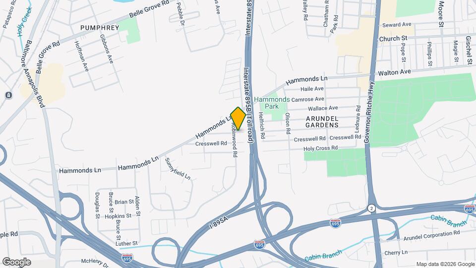 523 Cedar Hill Rd Map and Location Details