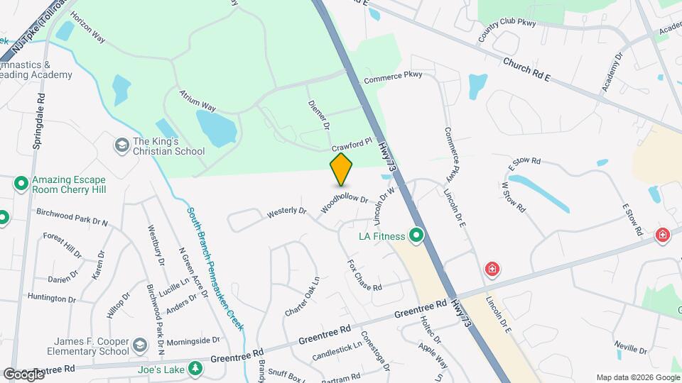 1104 Woodhollow Dr, Unit 1104 Mapa y Detalles de la Ubicación