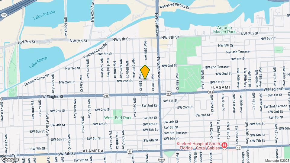 150 NW 58th Ave Map and Location Details