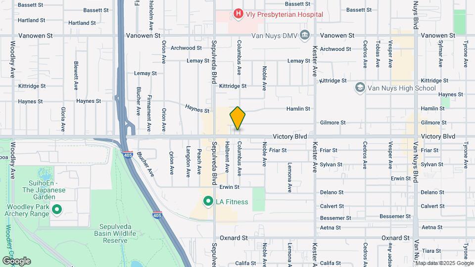 15201 Victory Blvd Map and Location Details