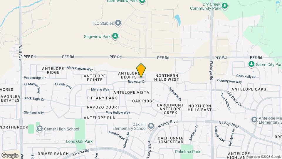9129 Redwater Dr Map and Location Details