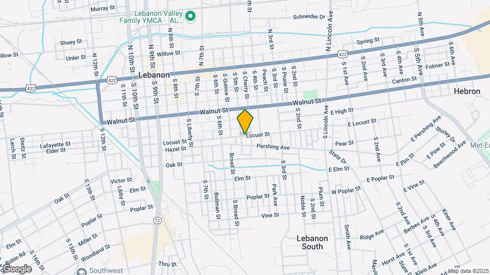 302-304 S 5th St Mapa y Detalles de la Ubicación