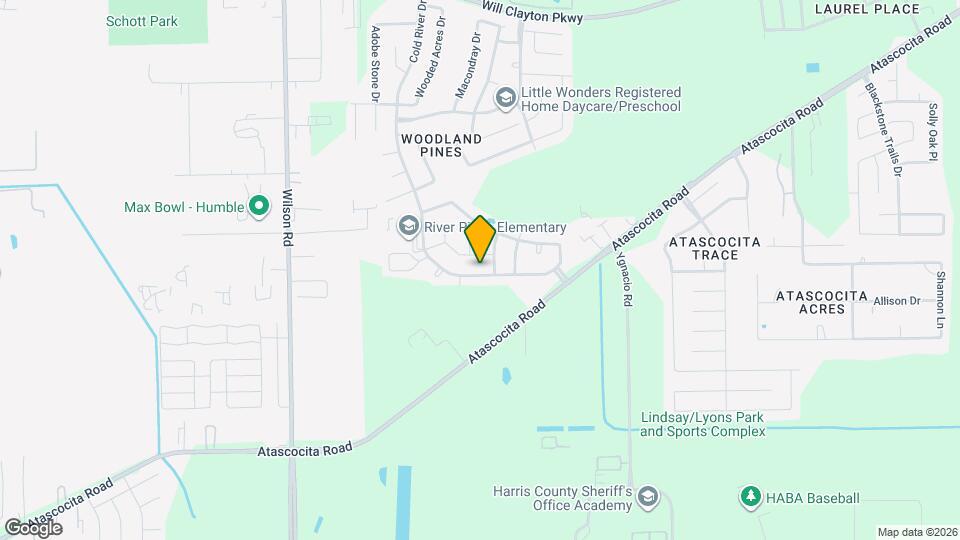 2527 Cold River Dr Map and Location Details