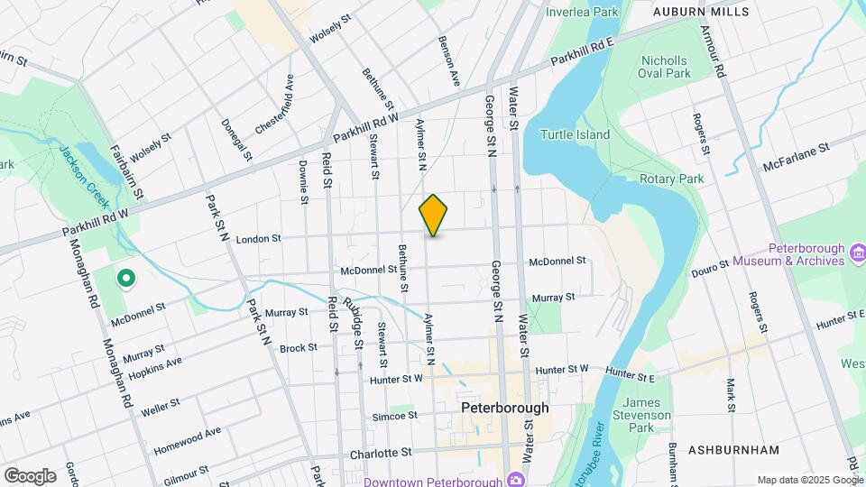550 Aylmer St N Map and Location Details