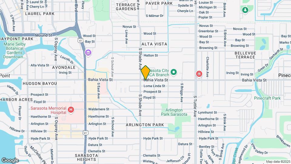 2430 Bahia Vista St Map and Location Details