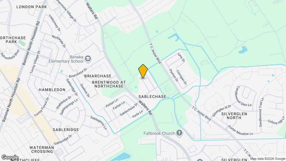 13740 Sablecrest Dr Map and Location Details